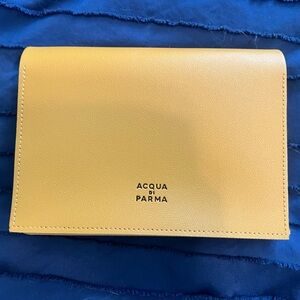Acqua di Parma leather bag for Etihad